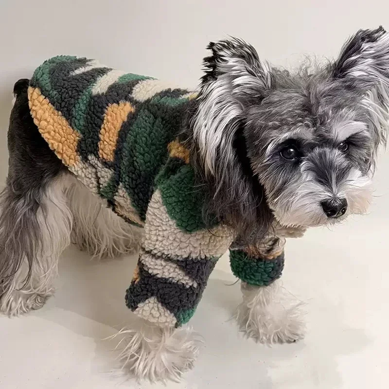 

Winter Dog Coat Jacket Thick Warm Pet Apparel Outfit Pomeranian Poodle Bichon Schnauzer Welsh Corgi Clothing Puppy Dog Costume