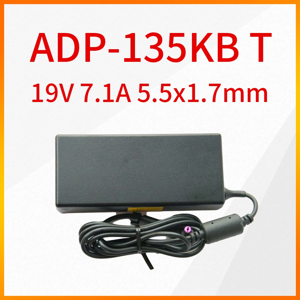 

Original ADP-135KB T PA-1131-16 19V 7.1A power adapter for Acer ASPIRE 7 A717-71G AN715-51-77QH AN515-52 laptop