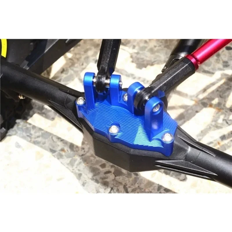 For LOSI Baja Rey 1/10 Scale RC Desert Short Course Truck Aluminum Rear Upper Gearbox Keel Mount - BR013B Upgrade Part, Bolt-On