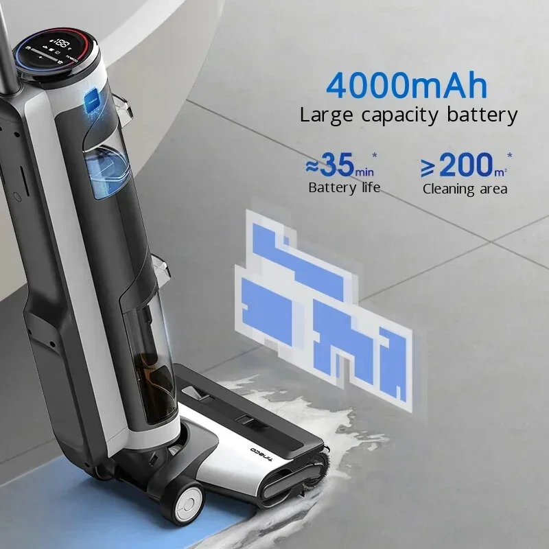 Tineco Fuwan Pro Purificador Casa Vassoura Chao Aspirador Auto Limpeza Maquina Lavar