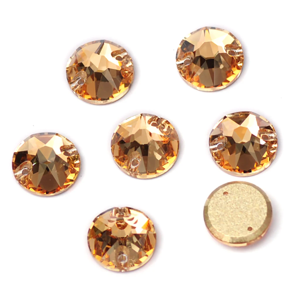 PUBRILEX K9 Strass-Kanten mit Facetten XIRIUS Kristalle Flache Rückseite Aufnähbare Strasssteine für Kleidung, Taschen, Glas, Nähsteine – Detail 9