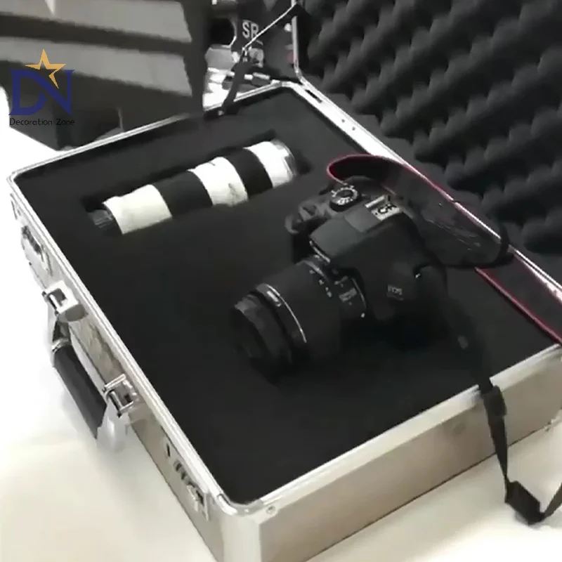 Pre-Cutting Foam Insert High Density Pick Pluck Toolbox Foam Power Tool Hardcase En Flight Case Raster Spons