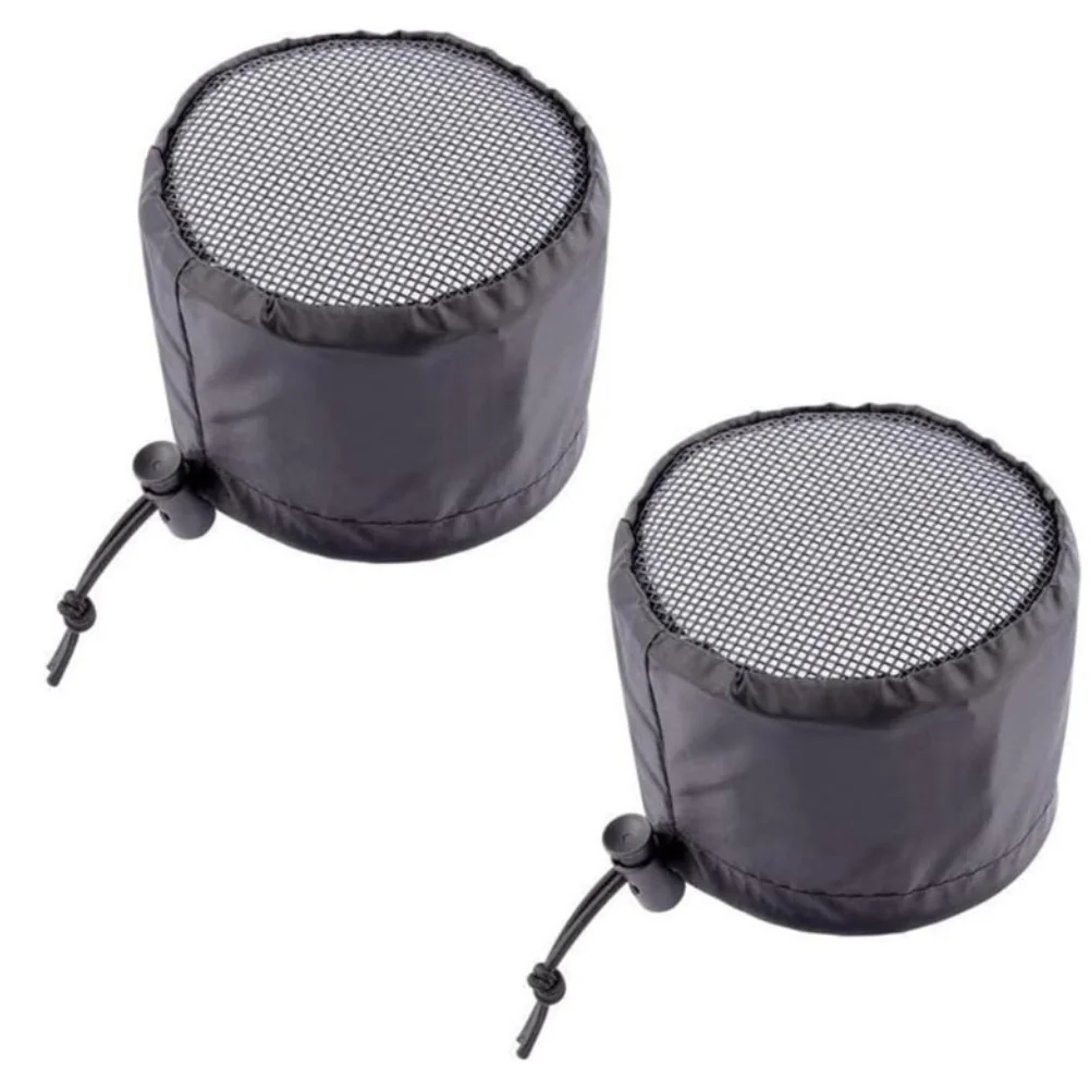 2 PCS Ventilation Cover Filters for Plant Growing Tents Featuring Waterproof Oxford Cloth and Adjustable Elastic Band