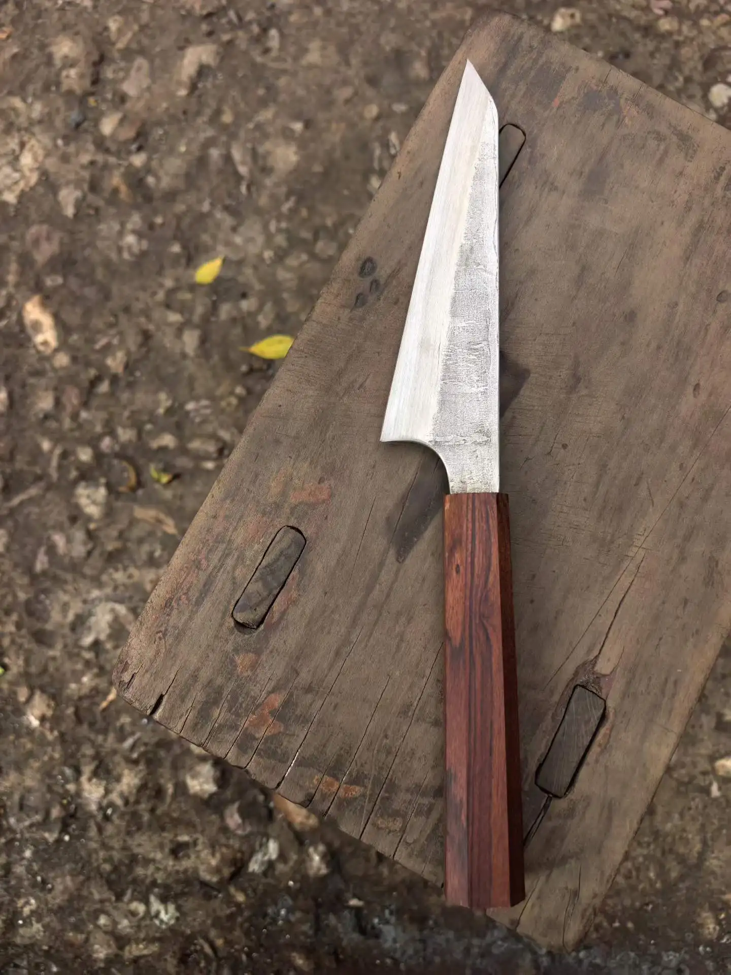6 Inch Kiritsuke Knife T12A High-carbon Steel Core Blade Chef Cleaver Sashimi Meat Slicing Sushi BBQ Kitchen Knife Wood Handle