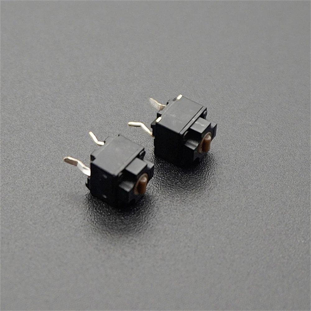 2PCS Micro Switch Square Mouse Micro Switch Brown Dot Left/Right Side Key Middle Key for Microsoft IE4