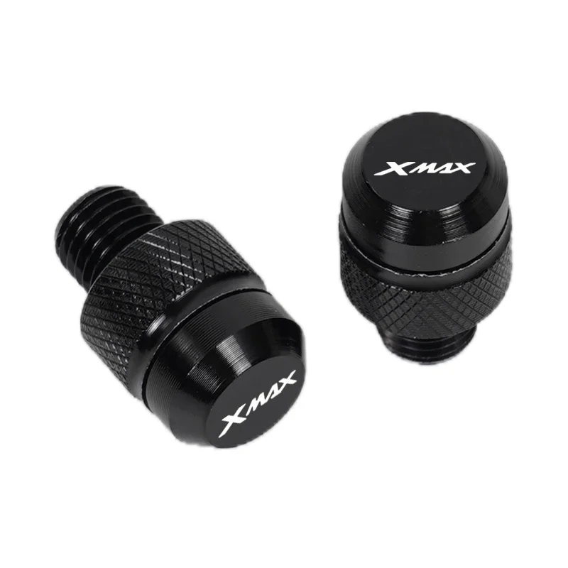 دراجة نارية CNC مرآة ثقب المقابس مسامير البراغي غطاء قبعات لياماها X-MAX 300 XMAX 300 XMAX 250 125 400 اكسسوارات