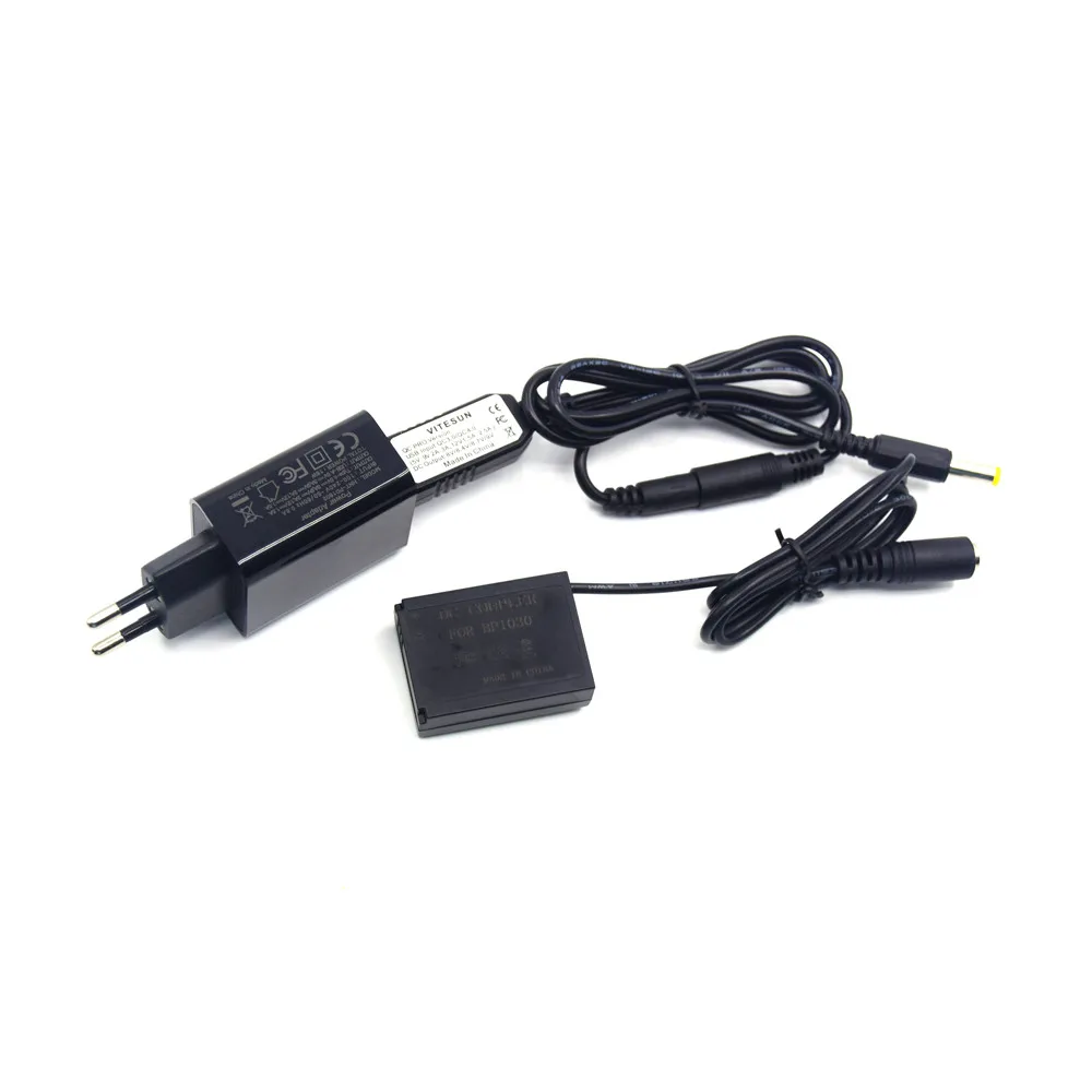 PD 9V Decoy Digital Display Cable Charger+BP1030 BP-1030 Dummy Battery Couple for Samsung BP1130 NX200 NX210 NX300 NX1000 NX2000