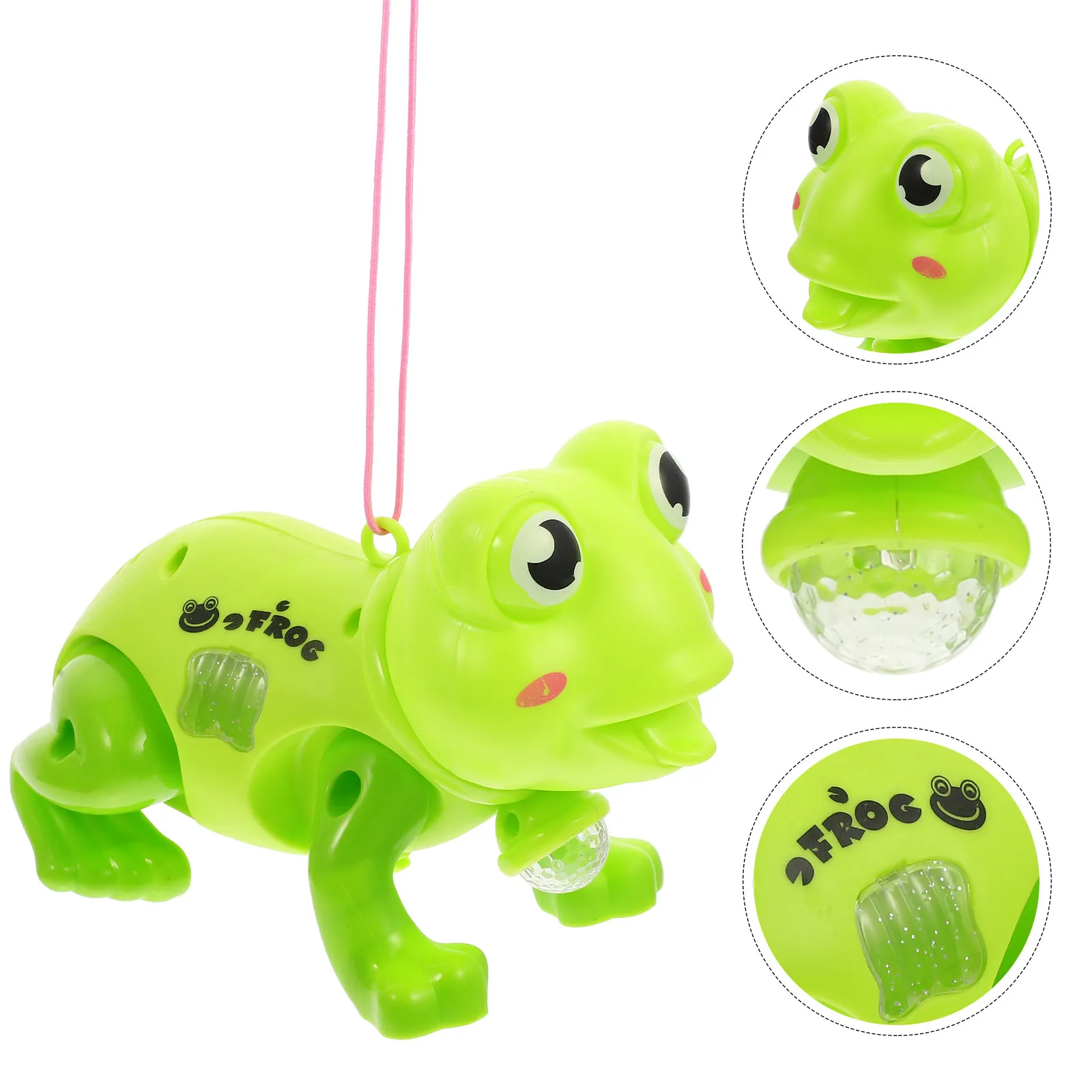 

Электрическая музыкальная игрушка в виде прыгающих лягушек для малышей: светящаяся, для развития навыков ползания и ходьбы, на день рождения и Рождество