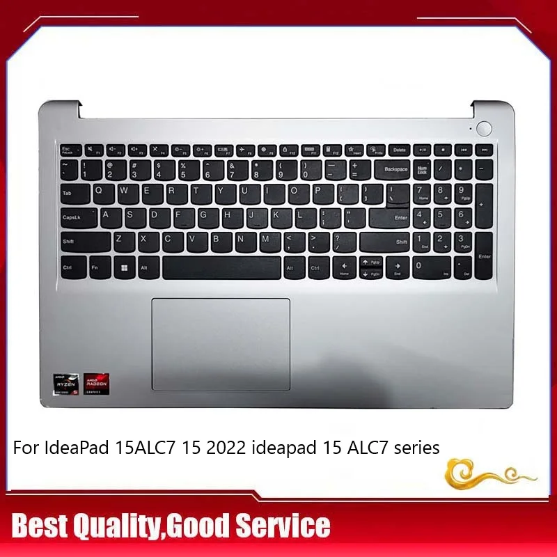 

New/org For 15" Lenovo IdeaPad Air 15 IAL7 ideapad 5 15IAL7 2022 Palmrest US keyboard Upper cover / Touchpad, 5CB1J00346