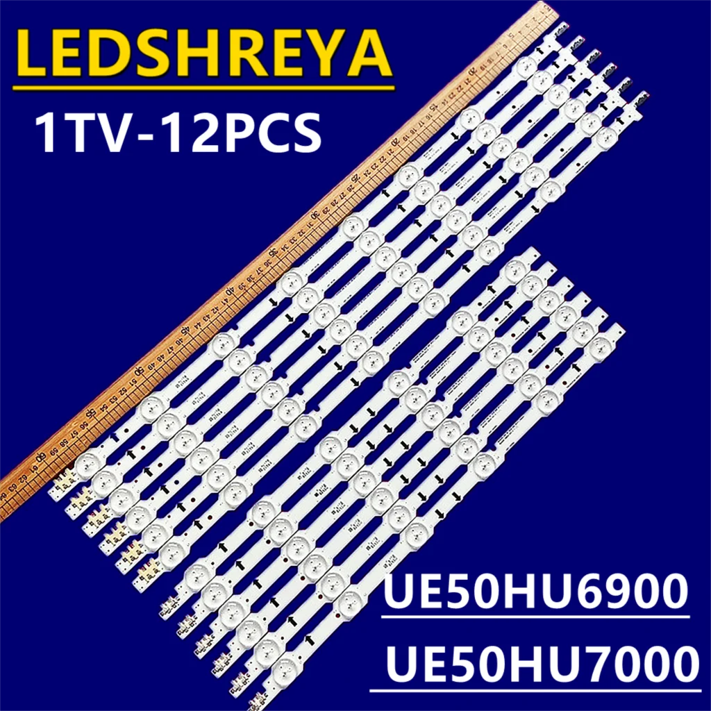 

1-5KIT LED backlight strip for Samsung UE50HU6900 UN50HU6950F UE50HU7000 BN96-32178A 32179A DUGE-500DCA 500DCB-R3 2014SVS_UHD_50