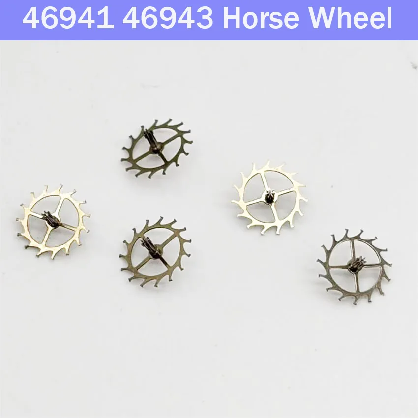 Watch Movement Parts Accessories Horse Wheel Escape Wheel Lotus Wheel Compatible with 46941 46943 Models