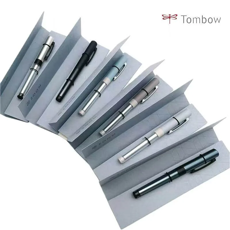 Cheap Sale Japan ZOOM L1 Rollerball Pen Frosted Color Black 0.5mm Exquisite Business Gel Pen Gift Partner  Festival Present
