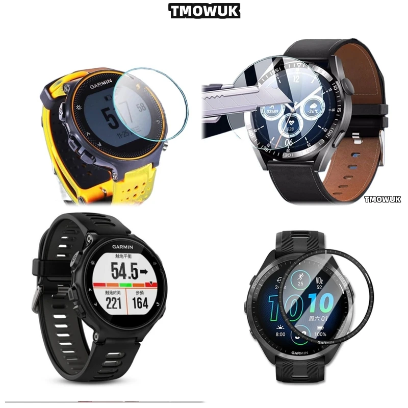 

For Garmin Forerunner 645 735 745 935 945 955 965 970 Fenix 7 7S 7X Pro Tempered Glass 9H Anti - Scratch Ultra - Thin HD