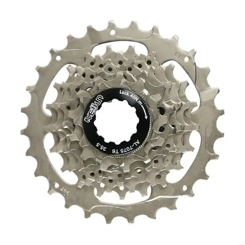 U1JC Easyly Install Cassettes Flywheels Antideformation Reliability Bicycles Freewheels for Commuting and Weekends