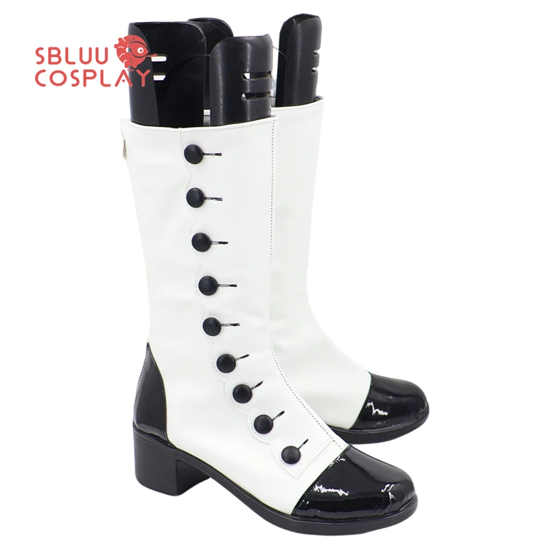 SBluuCosplay Wuthering Waves Jinhsi Cosplay Schoenen Op maat gemaakte laarzen Halloween Party