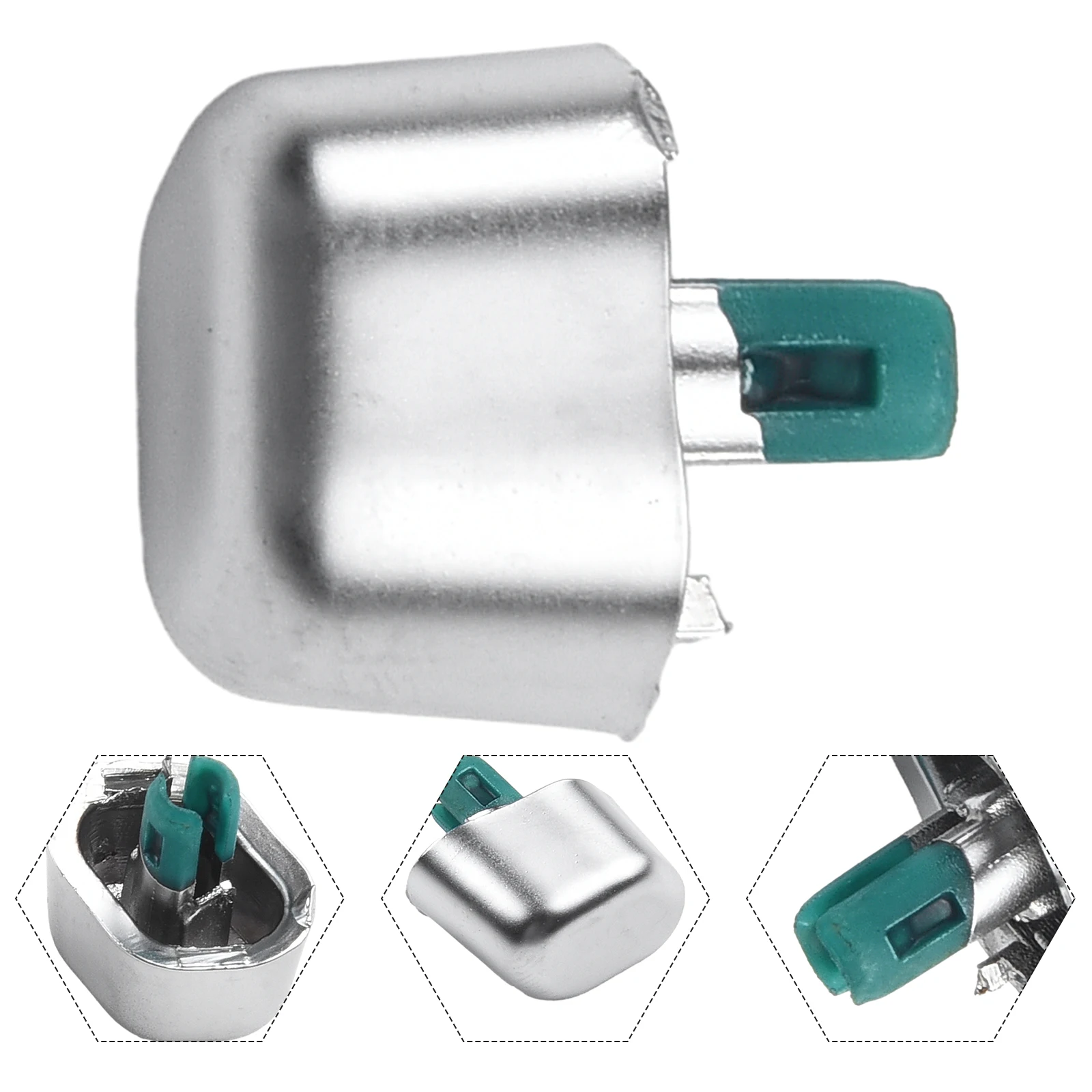 

Задняя крышка для кнопок, 1 шт., серебристая, A2218709358, ABS, запасные части для кнопок