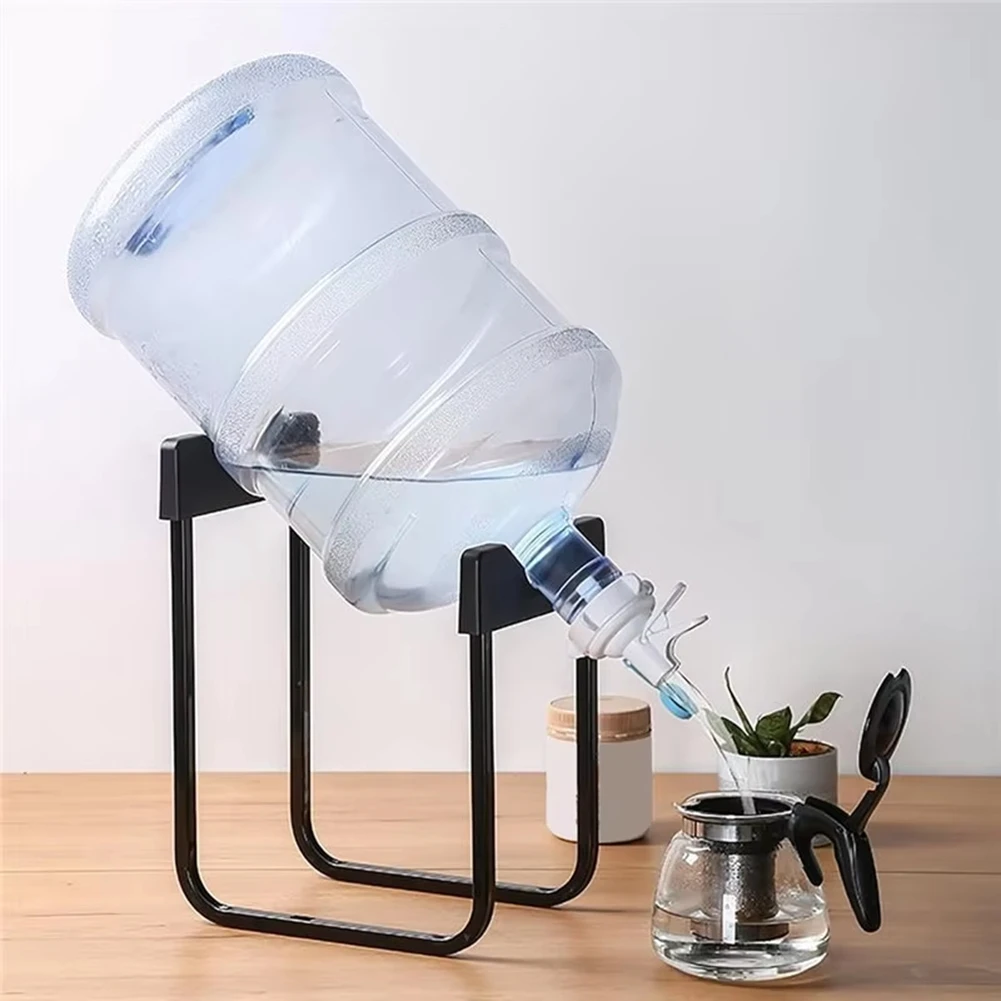 5Gallon Water Jug Valve with Dust-Proof Cover Water Dispenser Nozzle Holder Universal 55mm Water Bottle Spout Accessory