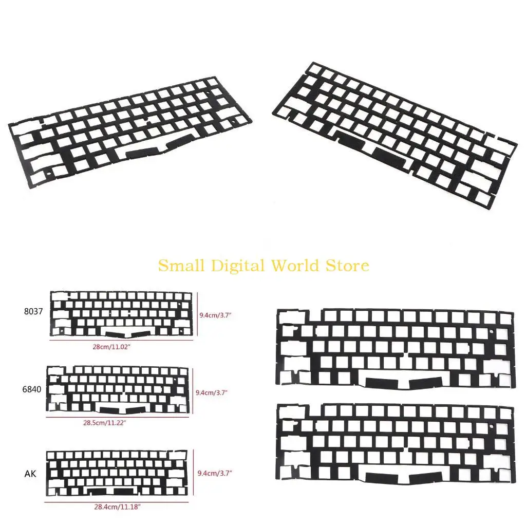 

77UB, 2 шт., лист звукоглушителей с мягкой накладкой, поролоновая губка с ямочками для 61 макета