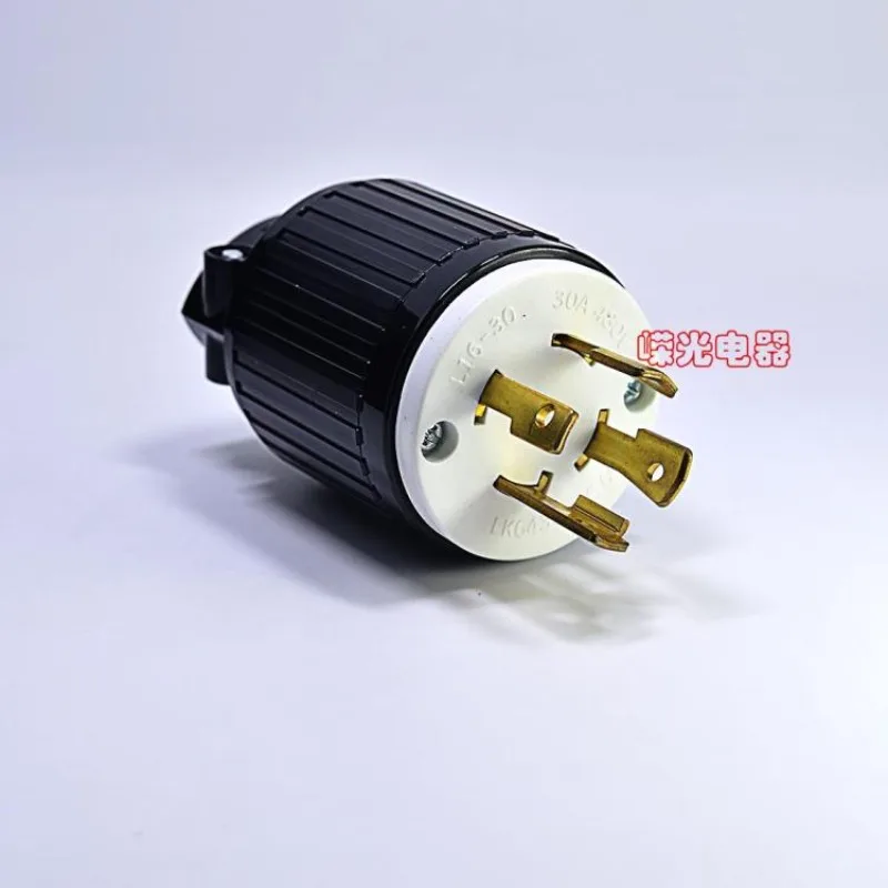 NEMA L16-30P LKEW LK-6434 30A series US standard plug