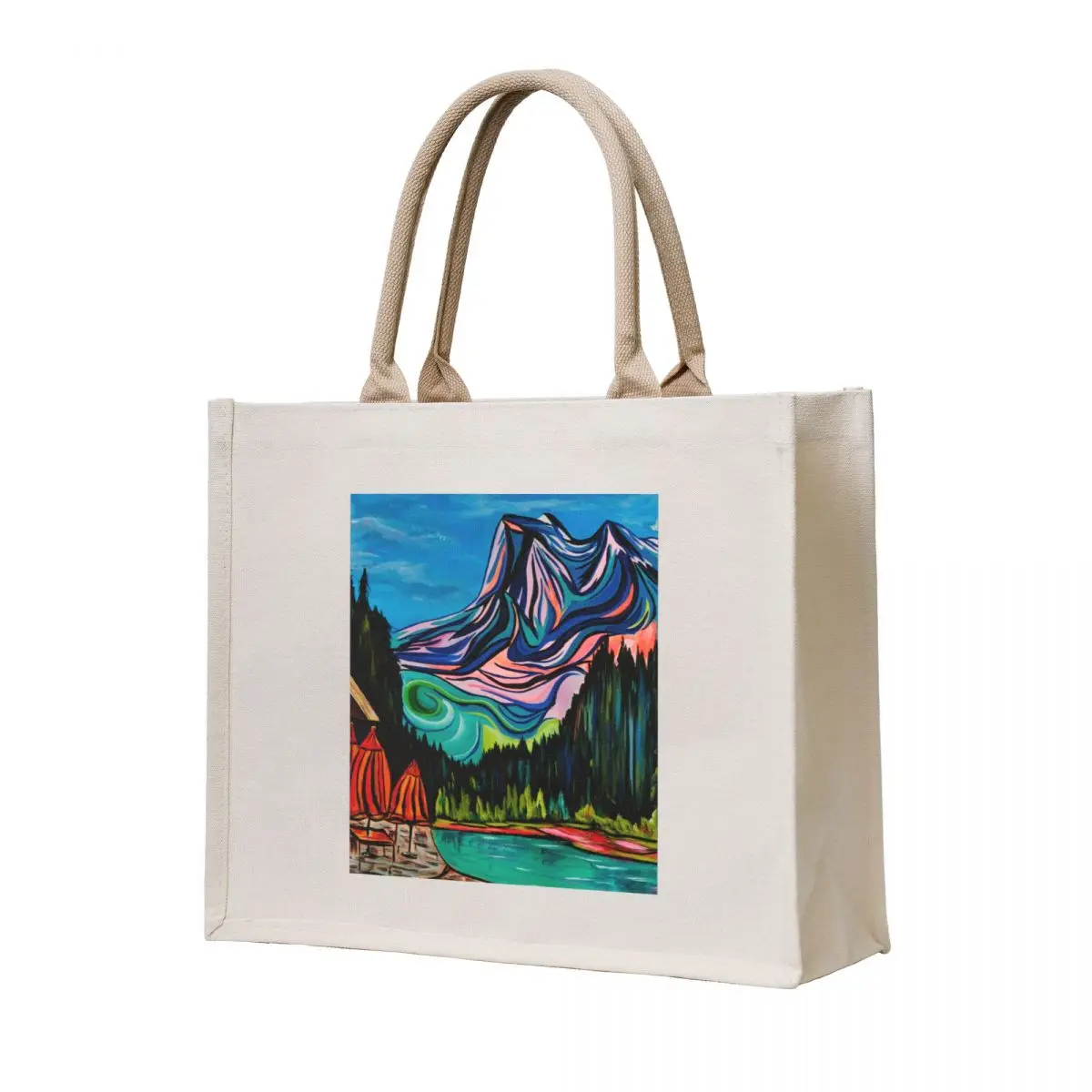 

Emerald Lake Escape Canadian Rockies Tote Bag great bag Shopper handbag shopper bags for women