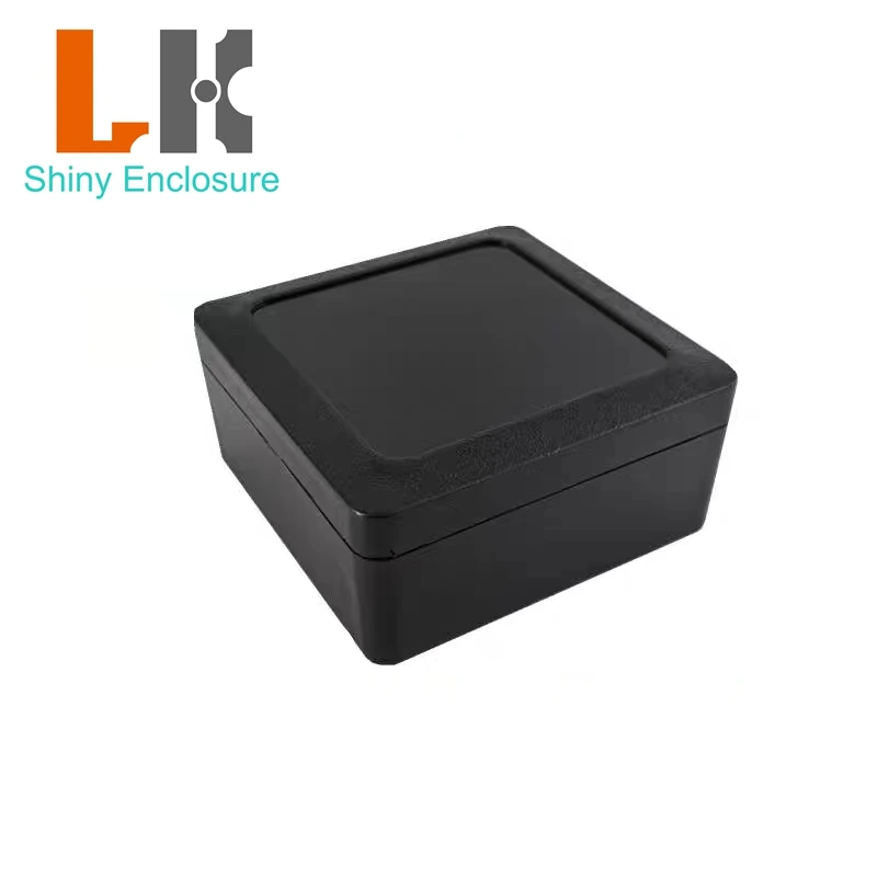 85x85x40mm Abs Plastic Electrical Project Box Enclosure Case Junction Box Waterproof Hosing Enclosure Black Outdoor Box