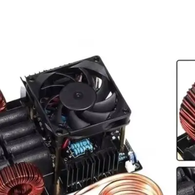 For Fafeicy Induction Heating Module with Integrated Cooling for fan for Stable Operation in Small-Scale Heat Treatment Tasks