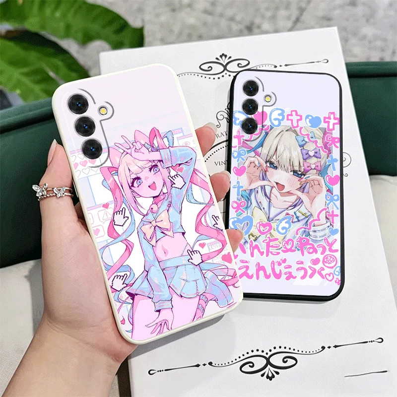 Needy Girl Streamer Overload Soft Phone Case For Samsung A17 A16 A15 A14 A13 A57 A56 A55 A54 A53 A37 A26 A25 A24 A23 A36 A35 A34