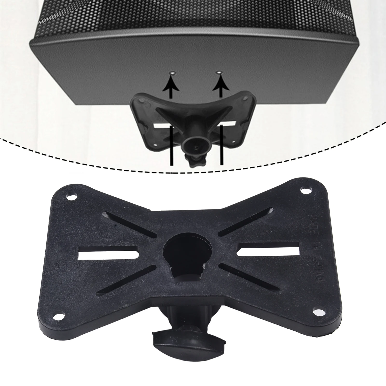 Cap Speaker Cap DJ Speaker Stand Adapter Easy Installation Rotatable Speaker Adapter Stand Sturdy Construction