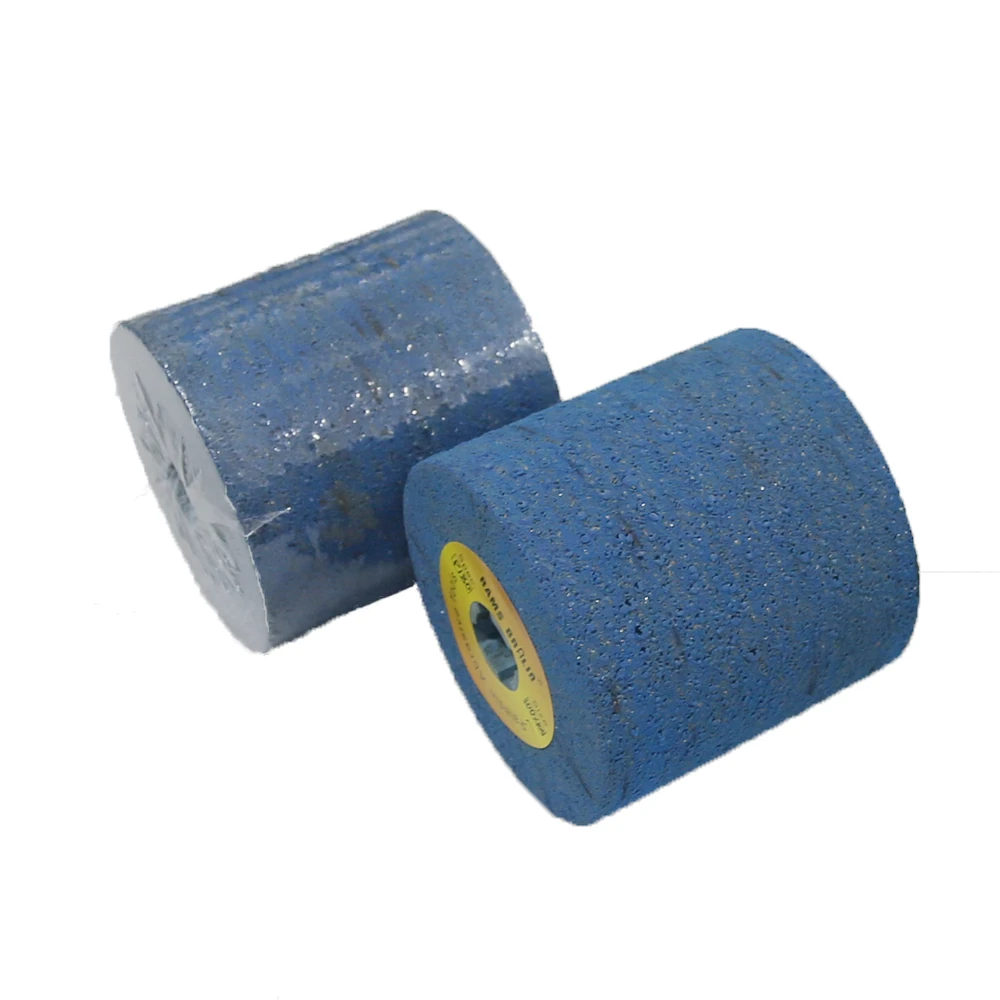 100 * 100 * 19 mm Gumowa tarcza polerska do ciągnięcia drutu śnieżnego P180 Koło do polerowania bębna — zdjęcie 4