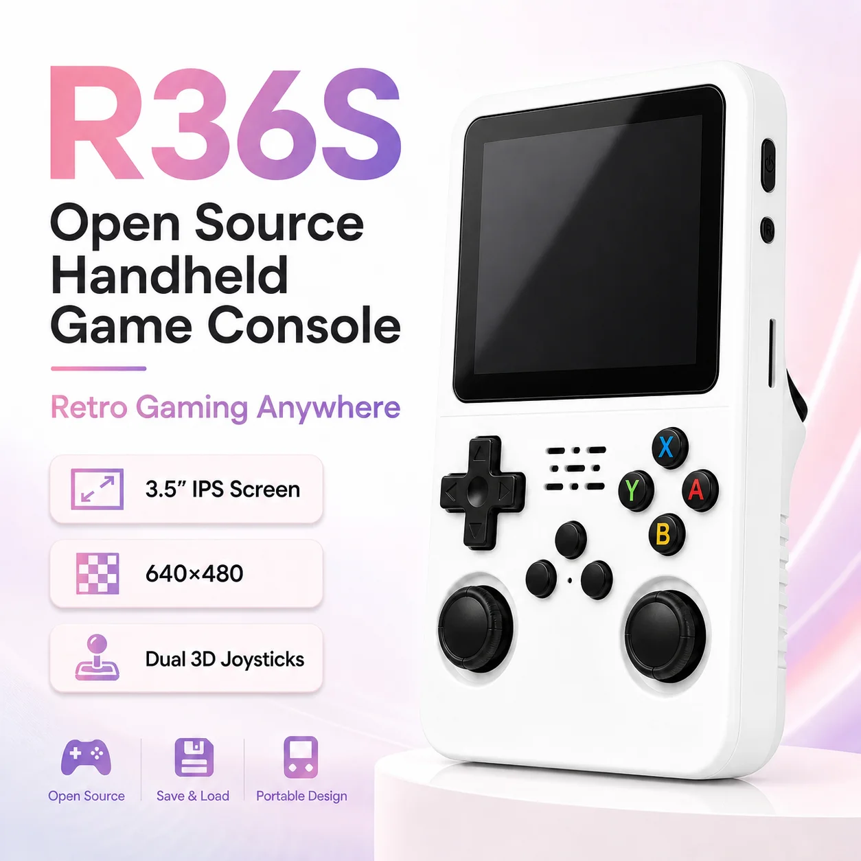 R36S Pocket Retro Handheld Gam - Gaming Console Zone recension och pris