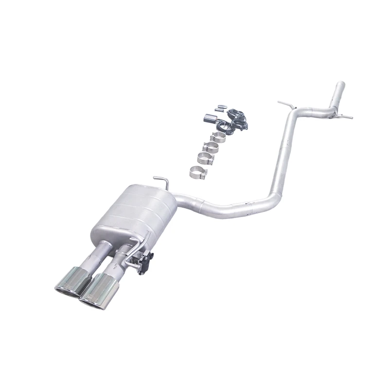 T304 Stainless Steel Electronic Valve Catback Exhaust For Audi A4 A5 S5 B8 B8.5 Coupe Cabriolet 2009-2016 Performance