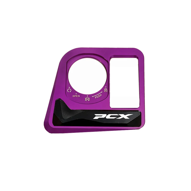 PCX Motorcycle CNC Aluminum Ignition Switch Cover Electric Door Lock Button Cover Protector For Honda PCX125 PCX160 pcx 125 160