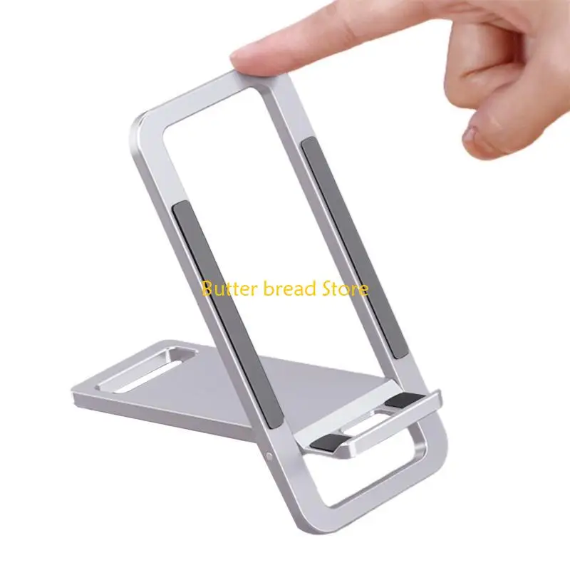 W89C Universal Desktop Mobilephone Holder Stand Adjustable Tablet Foldable TabletCell Phone Desk Stand Multi-function Bracket