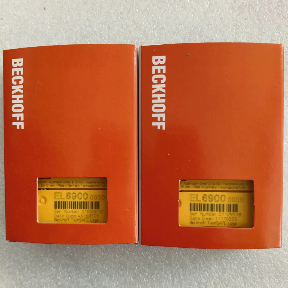 Beckhoff EL6900 EtherCAT Terminal TwinSAFE Logic Safety Module Original