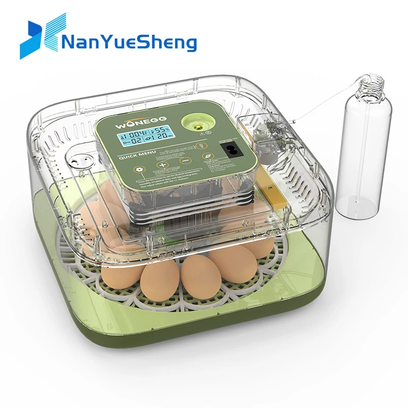 新型12個のひよこ卵孵化器、鶏、ウズラの卵用全自動孵卵器