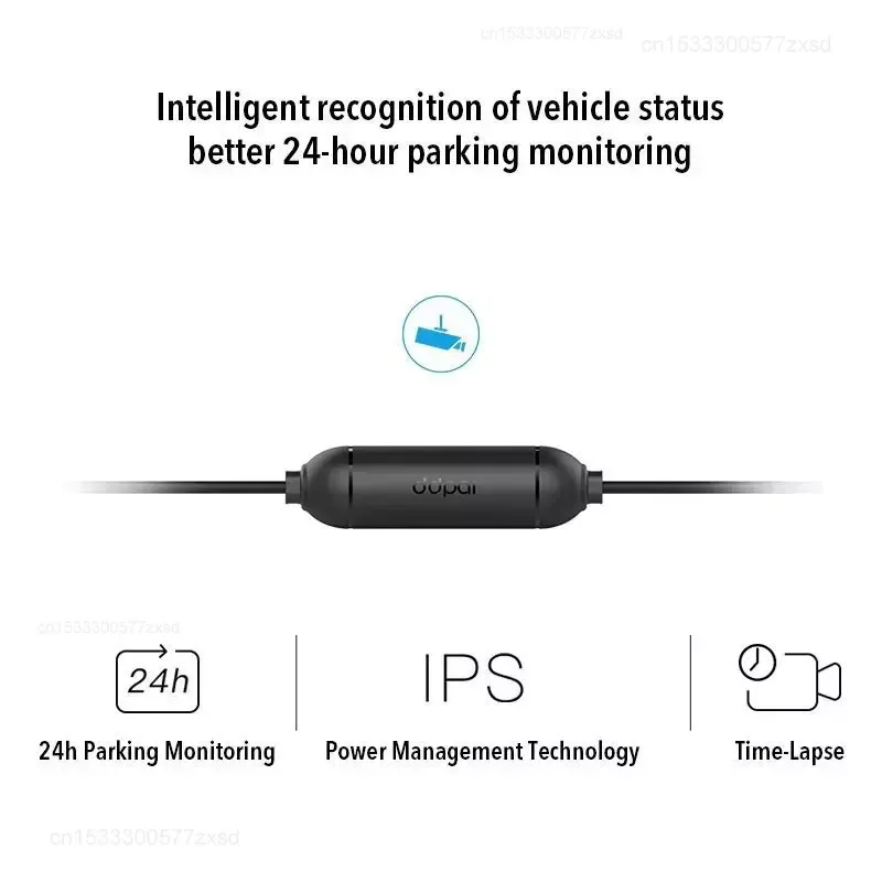Youpin New DDPAI Mini 5/Min 3/Z40/Z50 Hardwire Kit 12/24V Micro USB Type-C Car Portable Hardkit Car DVR Dash Cam Camera Cable