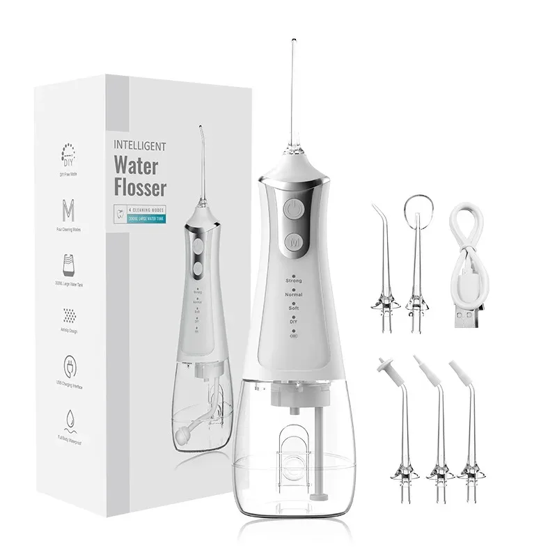 

Intelligent Oral Irrigator Protable Water Flosser Teeth Whitening Dental Jet Pick Mouth Washing Machine Pulse Dentistry Cleaner