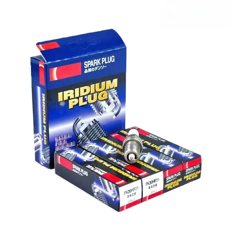 Introducing！ 4-6pcs FK20HR11 3426 Iridium Spark Plugs for Honda Civic INSIGHT JAZZ III 1.3 Hybrid fit for Volvo S40 S60 S80 V50