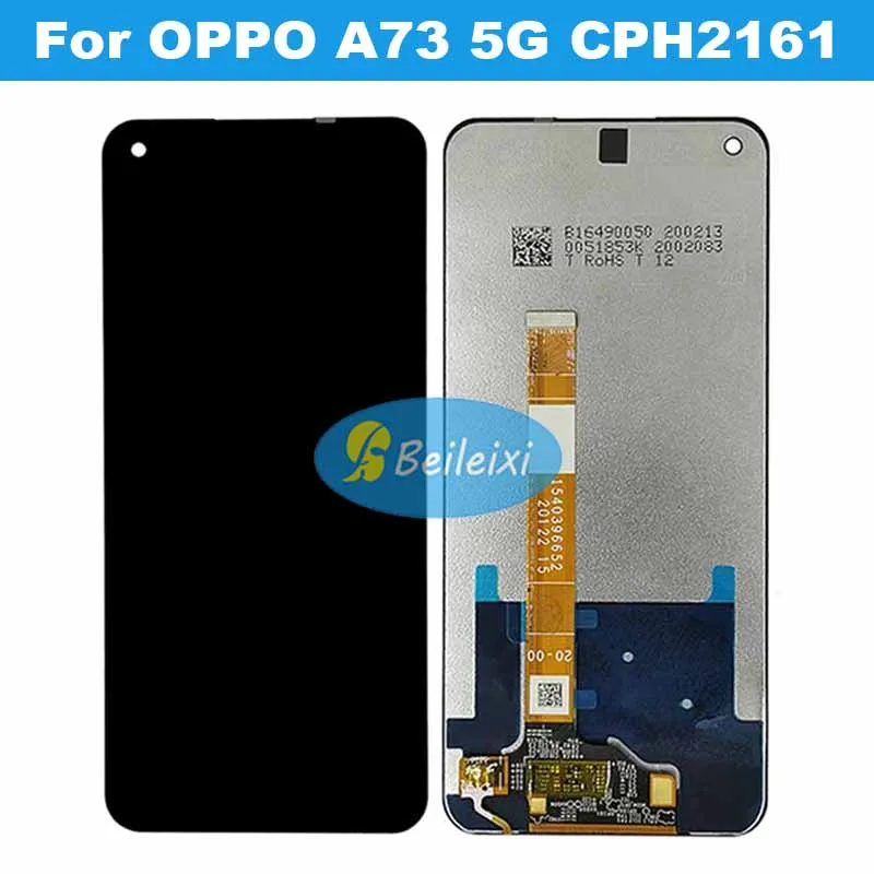 For OPPO A73 5G CPH2161 LCD Display Touch Screen Digitizer Assembly For Oppo A73 5G LCD Replacement Parts