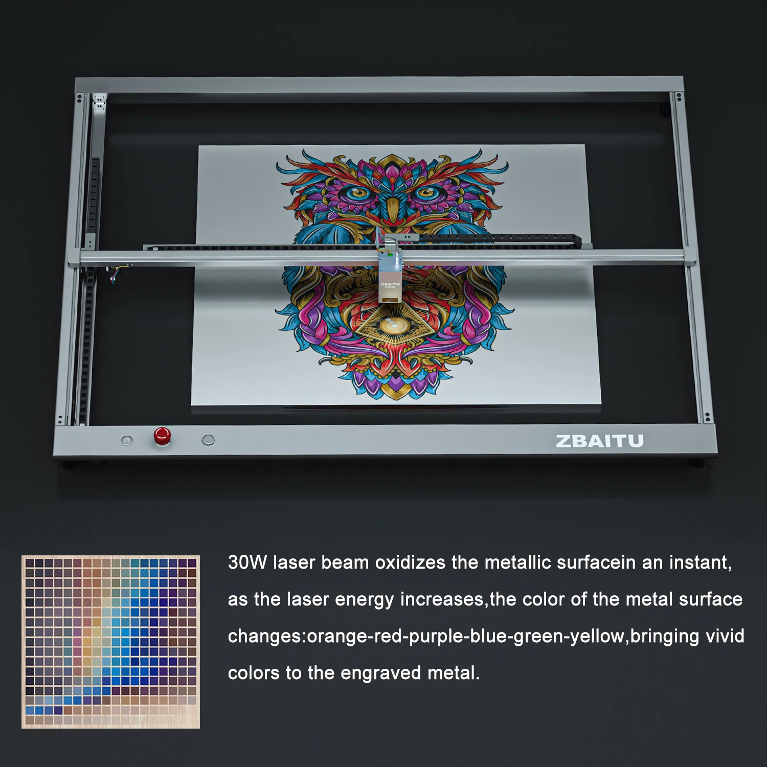 ZBAITU 80X60CM wycinarka laserowa grawer, duża moc 160W 30W głowica laserowa pompa powietrza biznes CNC DIY maszyna aplikacja Wifi