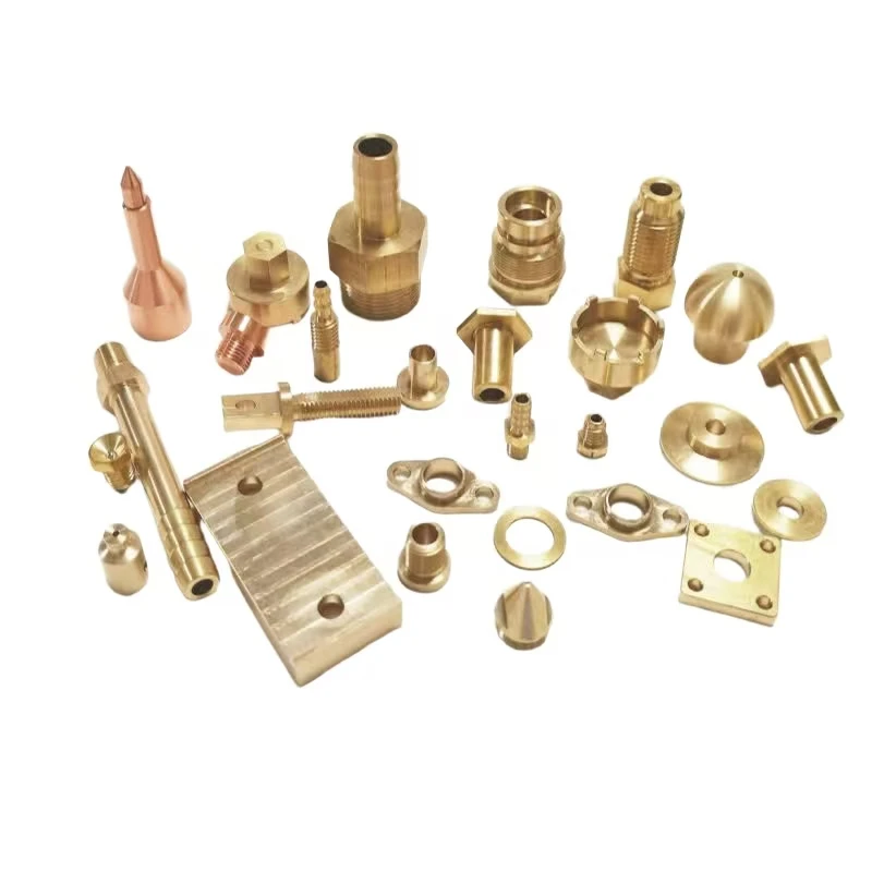CNC turning of stainless steel/brass positioning connection parts