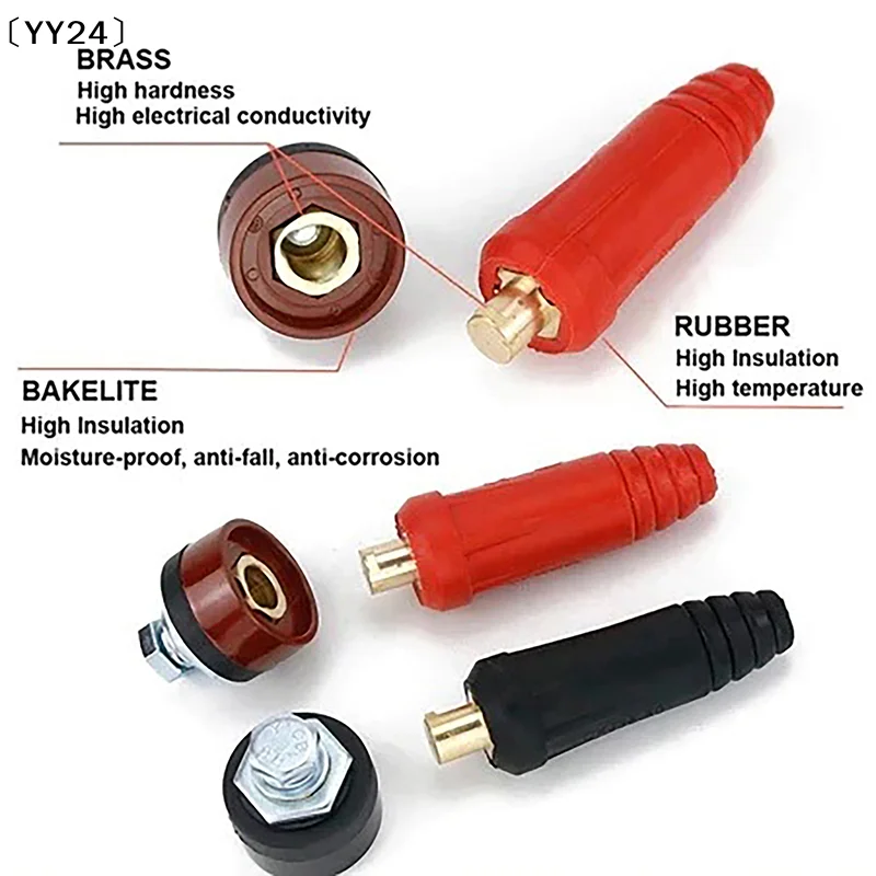 

らyarYY24 августDKJ10-25 Европейский сварочный аппарат Кабельный сварочный кабель Разъем Быстроразъемный кабель «папа-мама»