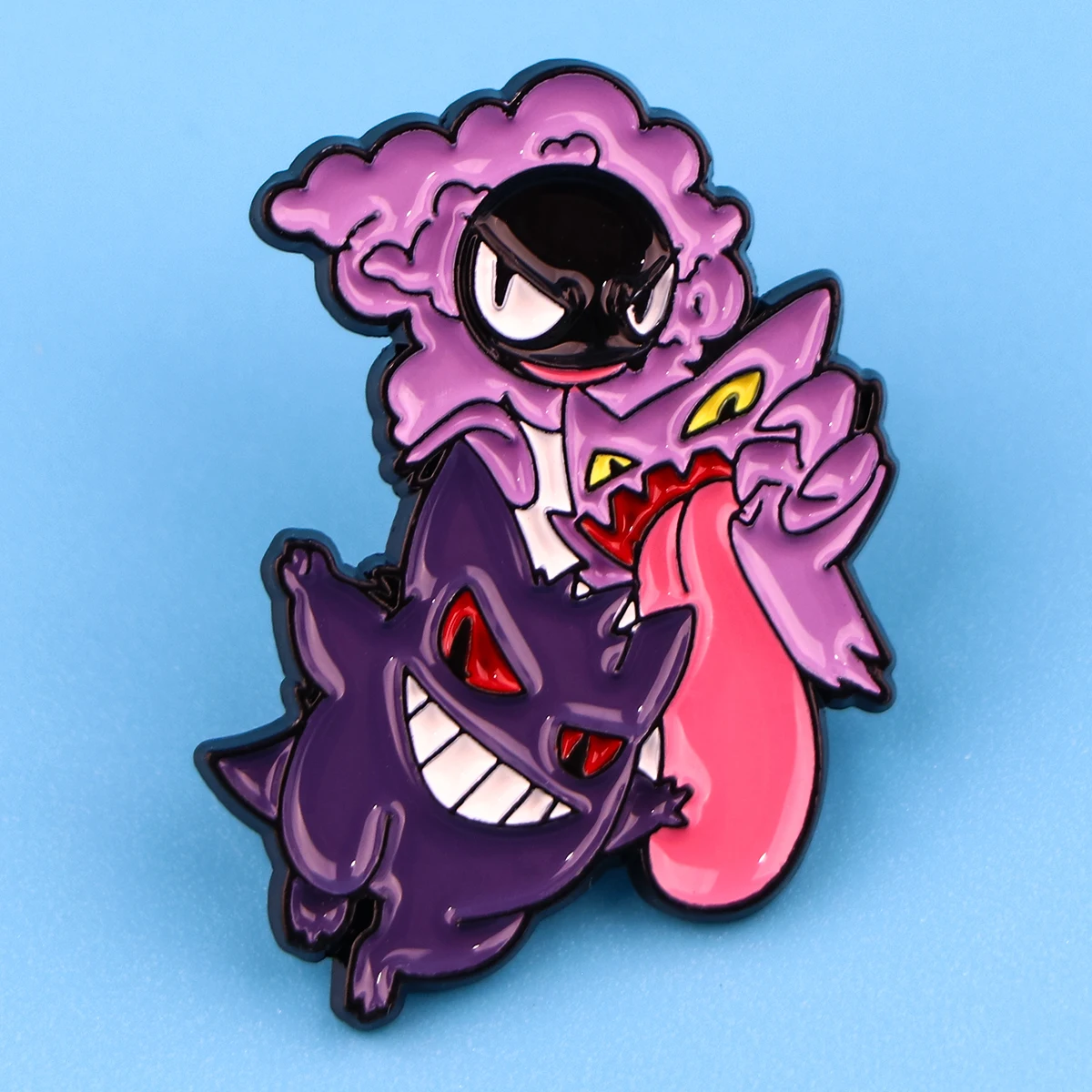 Anime Game Characters Pin Cool Gengar Lapel Pins Jeans Badges Brooches for Clothing Badges Cute Adorn Jewelry Accessories Gifts