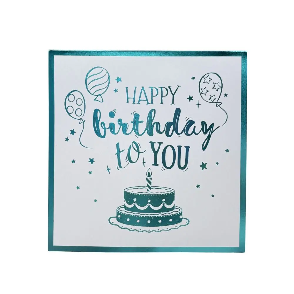 

Musical and Light Happy Birthday Card Effect Led 3D Popup Greeting Card Unique Cartoon Patterned