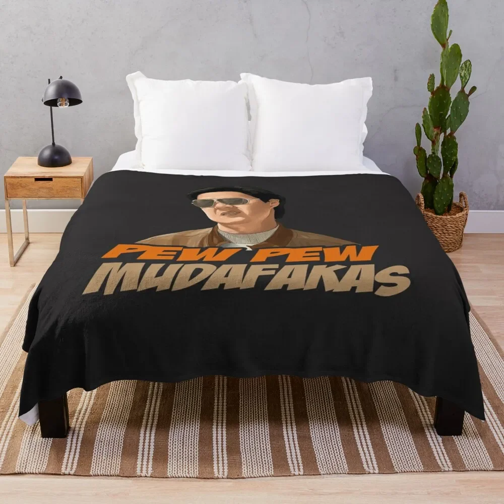 

Hangover - Pew Pew Mudafakas Mr Chow Funny Parody Fan Art Throw Blanket Multi-Purpose Plush Plaid Blankets