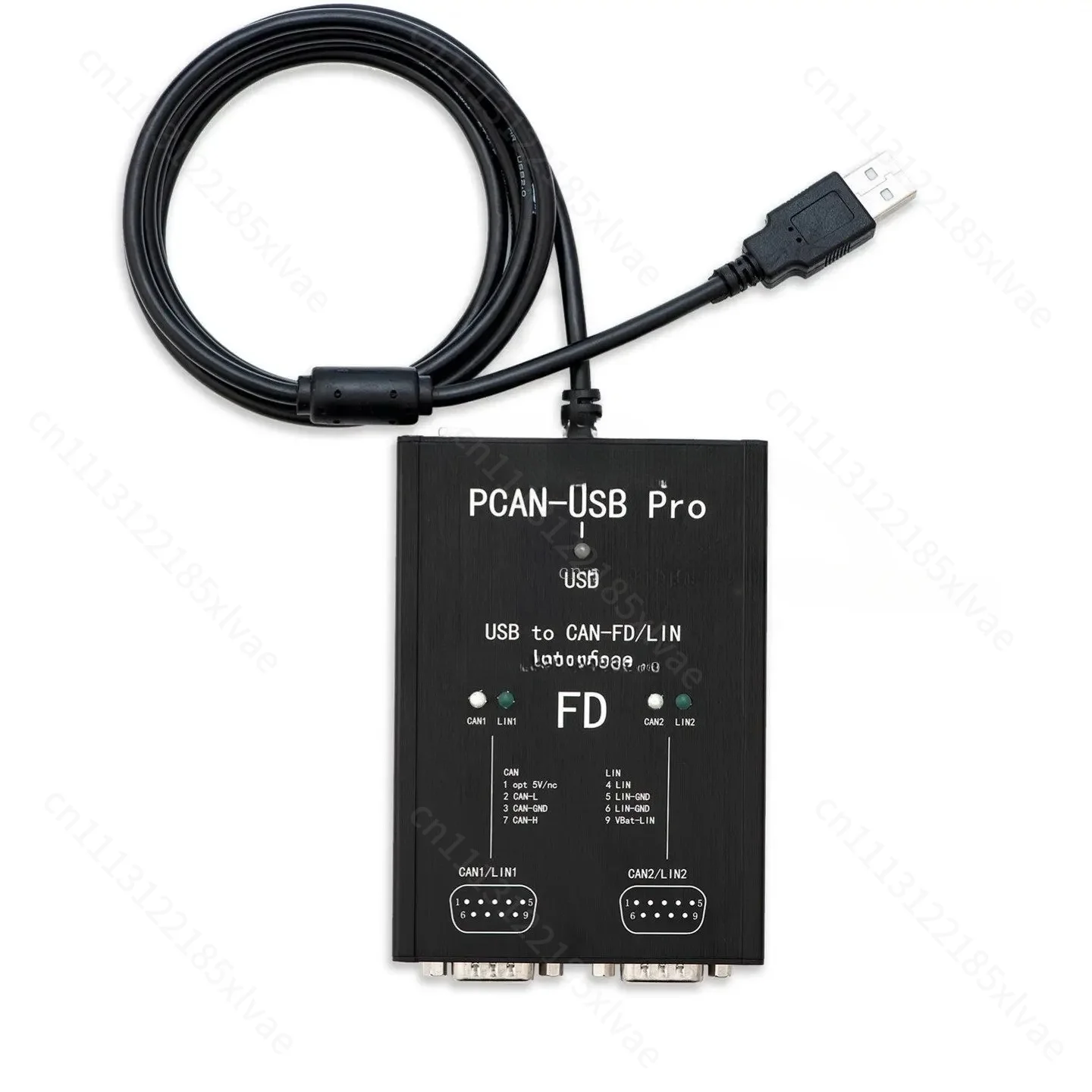 For IPEH-004022 PCAN FD Educational Bus Interface Adapter CAN FD Diagnostic Hardware Compatible with CANoe VN1610