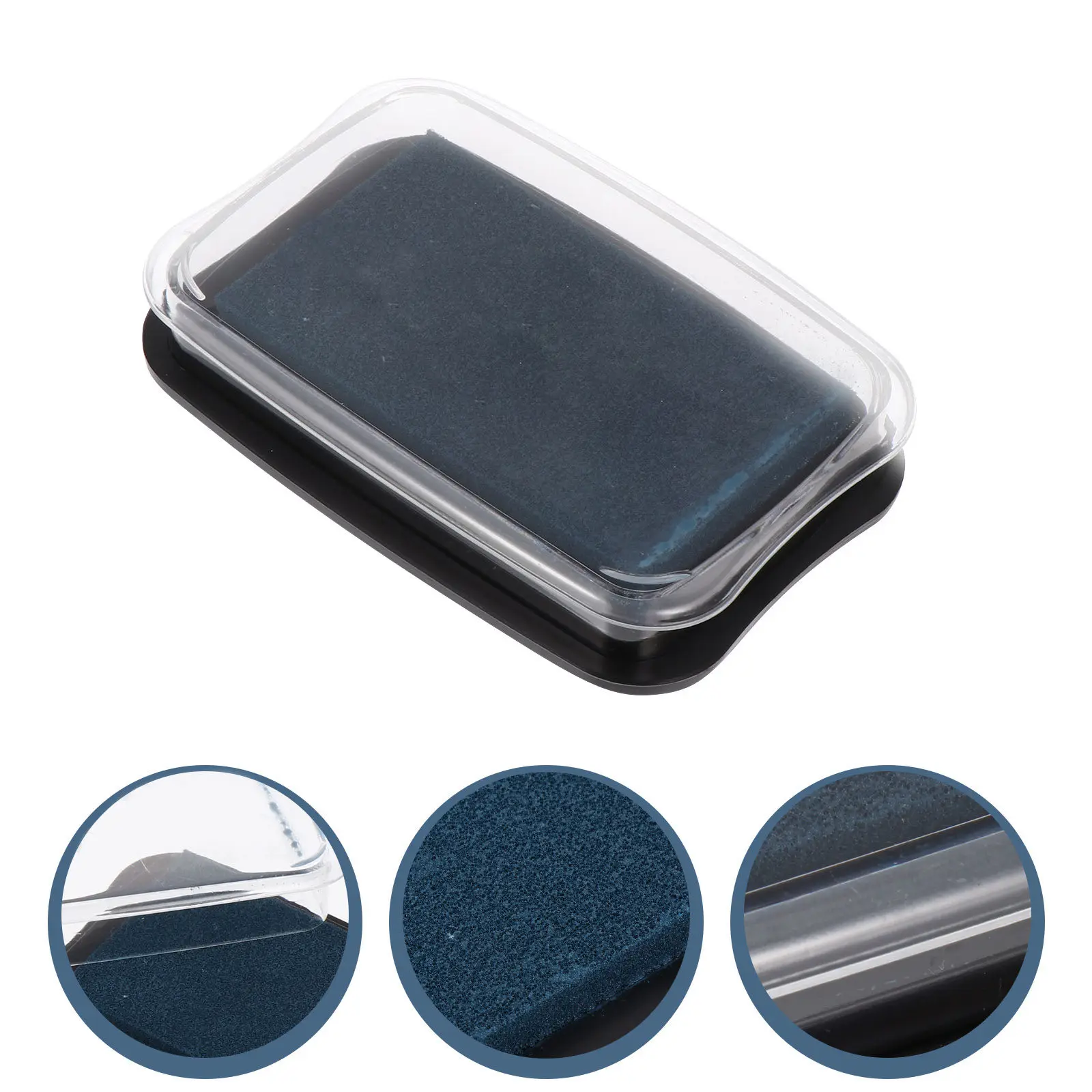 2Pcs Children Fingerprint Ink Pads Water-Based Sponge Stamp Pads Scrapbook Multi-Purpose DIY Crafts Stamps Tools