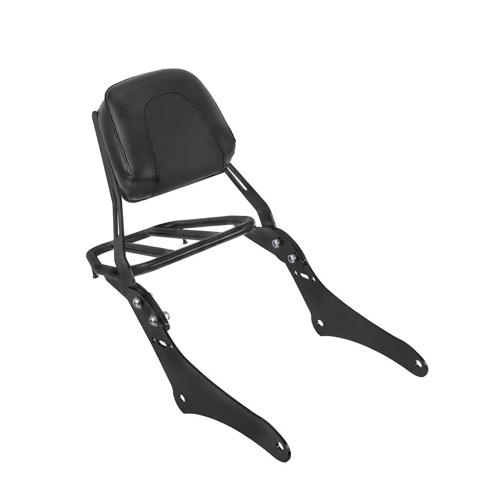 

Motorcycle Backrest Sissy Bar + Luggage Rack Pad For Honda Rebel 500 300 CMX500 CMX300 ABS 2017-2023