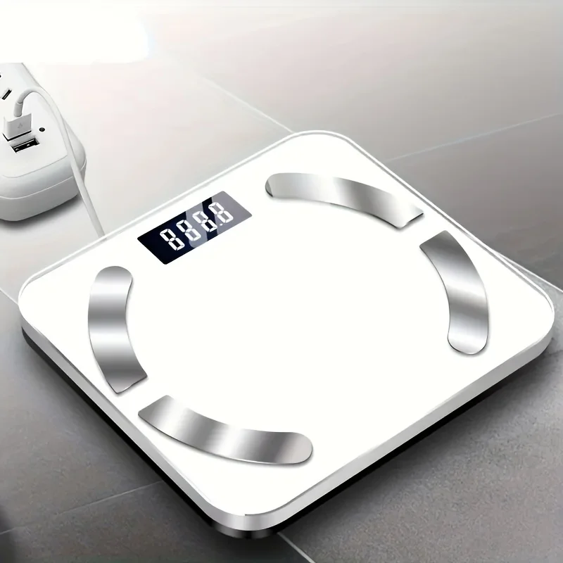 1pc Weight ScaleHousehold Small Electronic ScalePrecise ChargingHuman Body ScaleHousehold Body Fat Scale