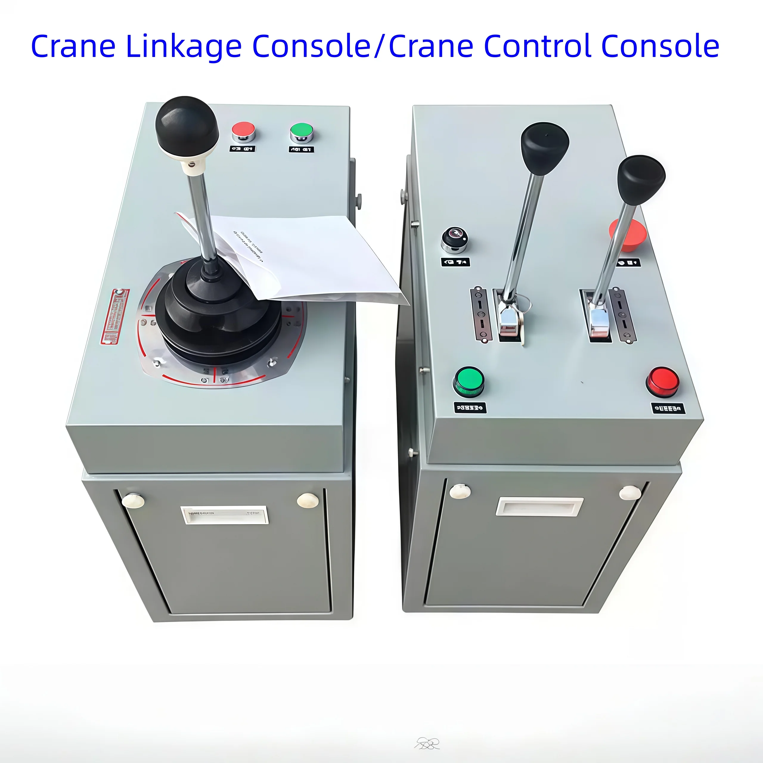 Link control console cab console for double girder bridge cranes, load capacity 5-550 tons, indoor crane operation